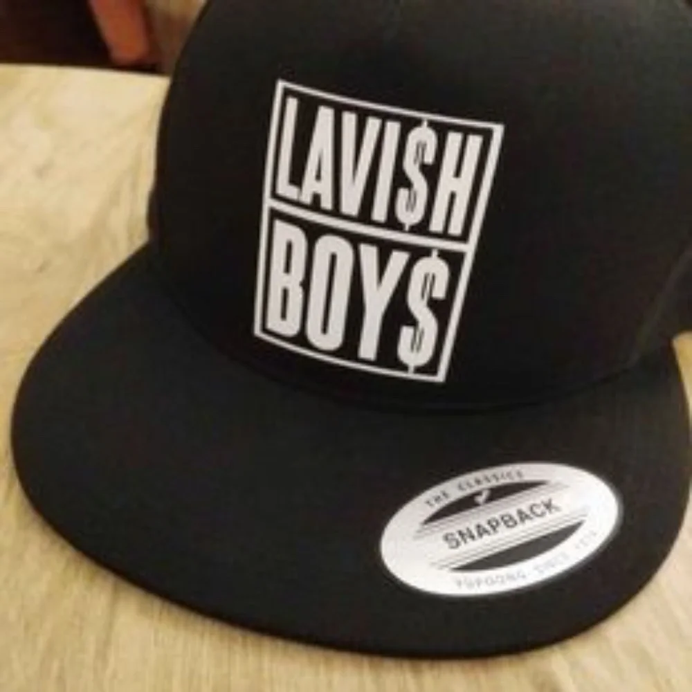 LAVI$H BOY$ Black Mesh Trucker Hat Snapback - Picture 4 of 4